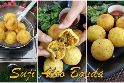 Thumbnail for Suji Aloo Bonda Recipe